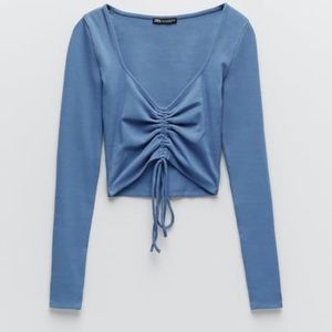 Zara ribbed top